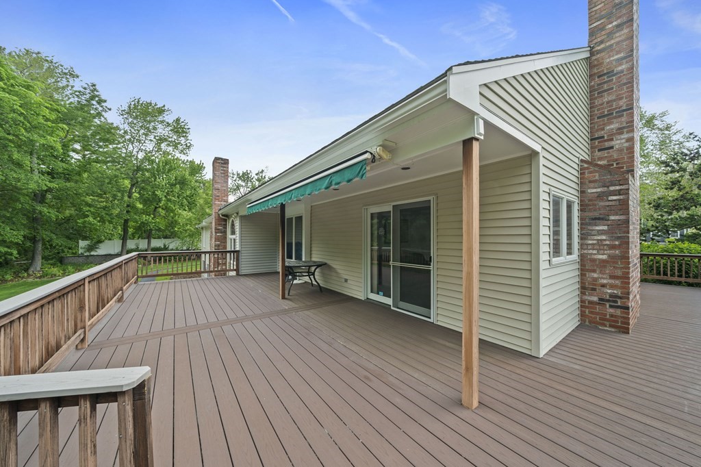 121 Setterland Farm Road Hanover, MA 02339 - Photo 24 of 33 a view of house with wooden floor and fence