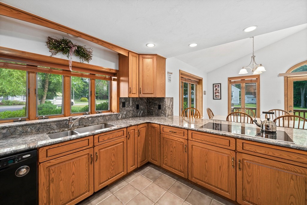 121 Setterland Farm Road Hanover, MA 02339 - Photo 6 of 33 a kitchen with lots of counter top space and a sink