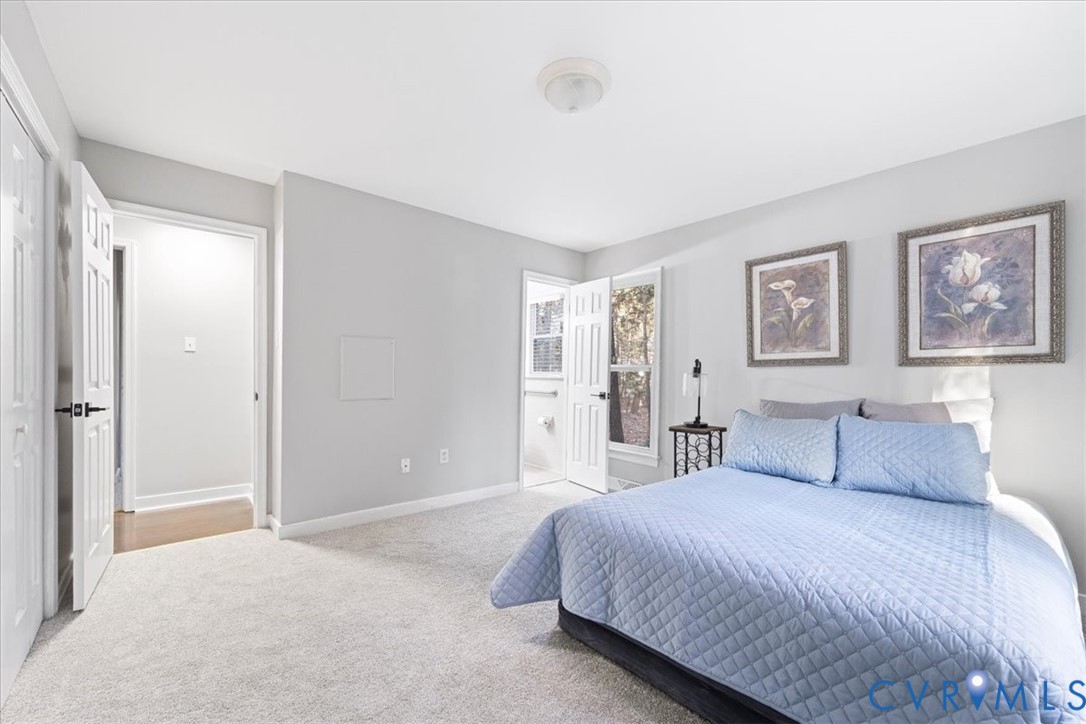 13700 Quail Meadows Lane Midlothian, VA 23112 - Photo 26 of 30 a bedroom with a large bed and a painting on the wall