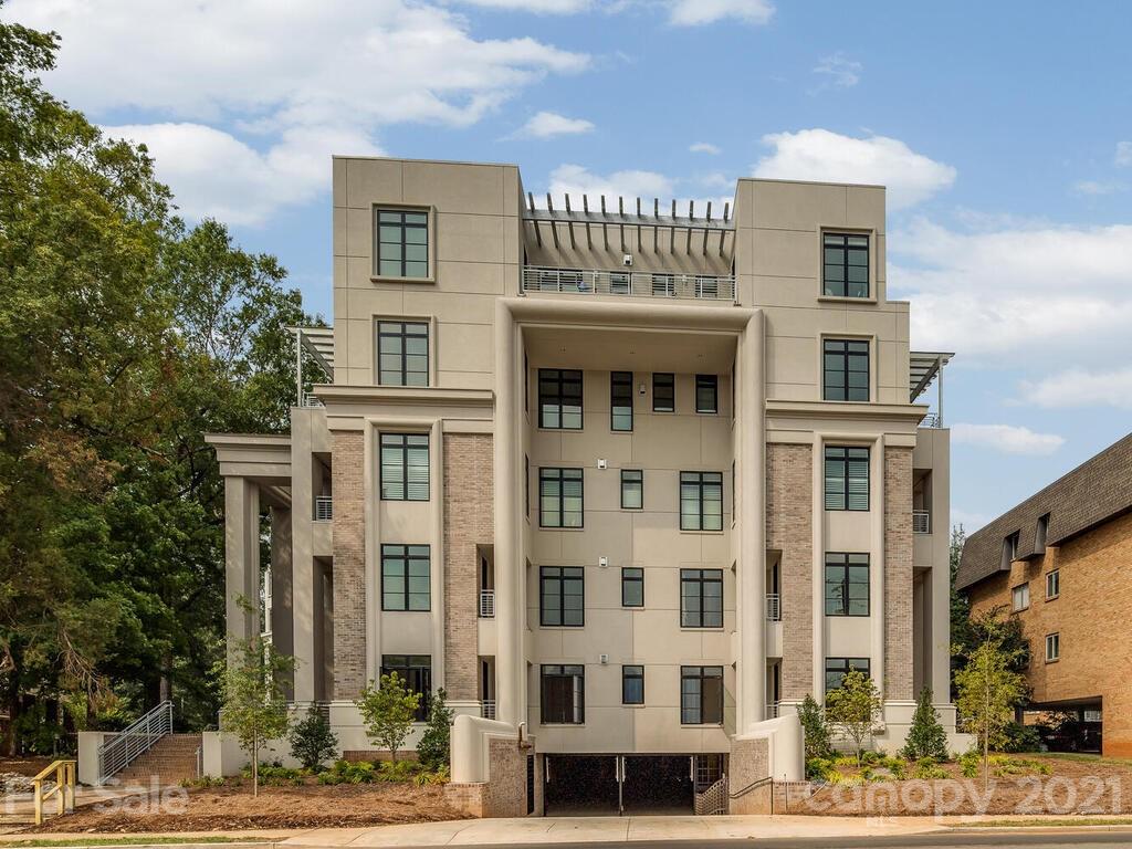 1333 Queens Road, Unit B4 Charlotte, NC 28207 - Photo 2 of 27 a front view of a building with street view
