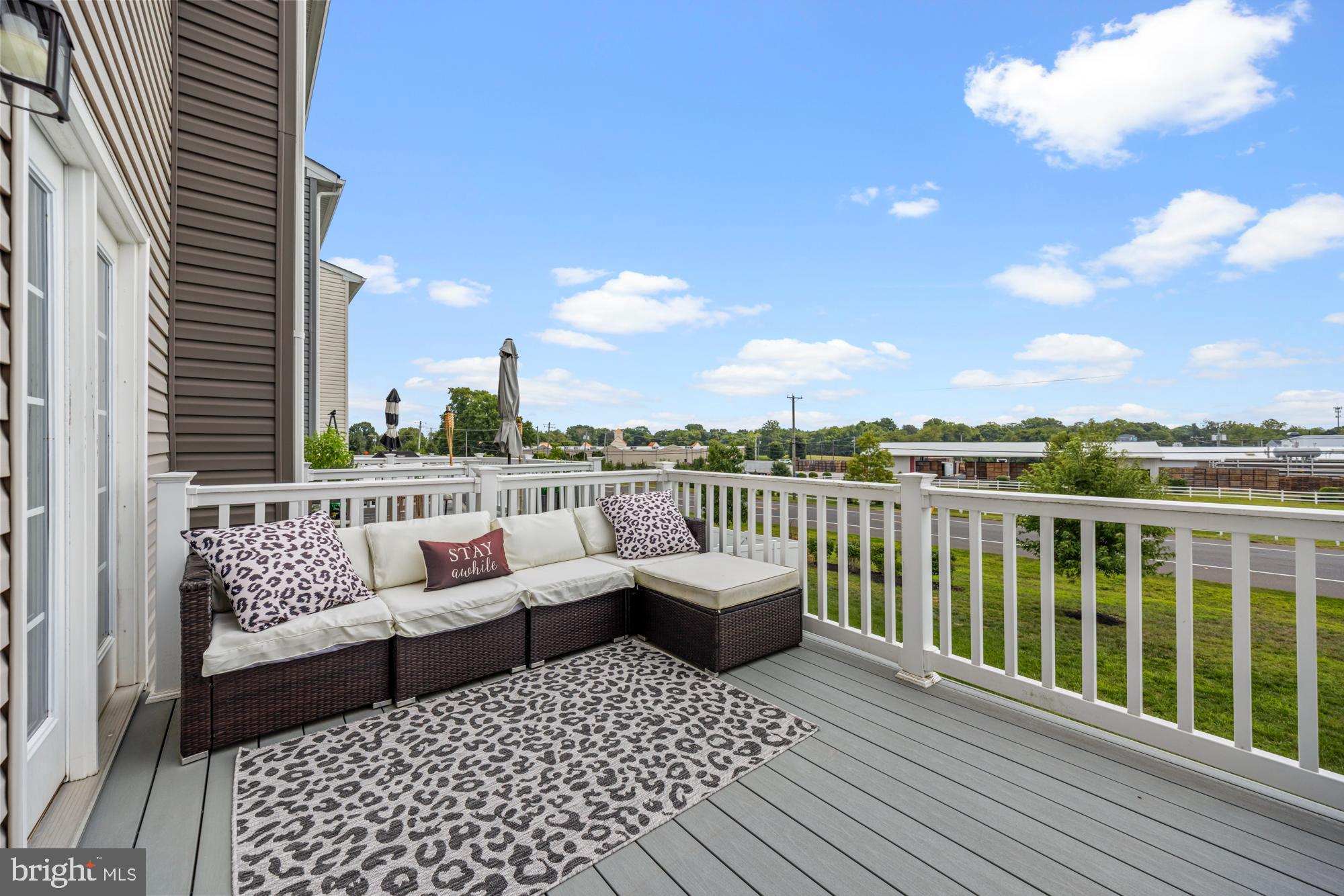 607 Sammy Street Swedesboro, NJ 08085 - Photo 20 of 37 a view of roof deck with patio