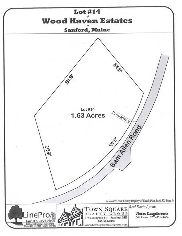Lot 14 Sam Allen Road Sanford, ME 04073 - Photo 2 of 2 Photo