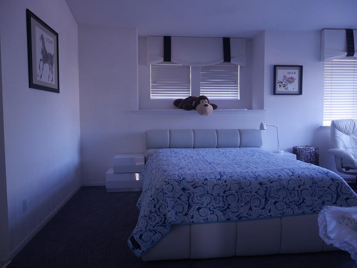 130 Sutter Creek Lane San Ramon, CA 94583 - Photo 2 of 10 a bedroom with a bed and a night stand