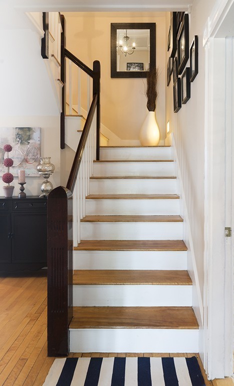 5 Hidden Road Andover, MA 01810 - Photo 18 of 30 a view of entryway and hall with wooden floor