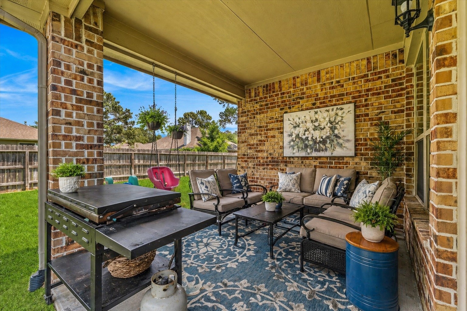 12206 Walden Road Montgomery, TX 77356 - Photo 17 of 24 Enjoy your covered back patio!