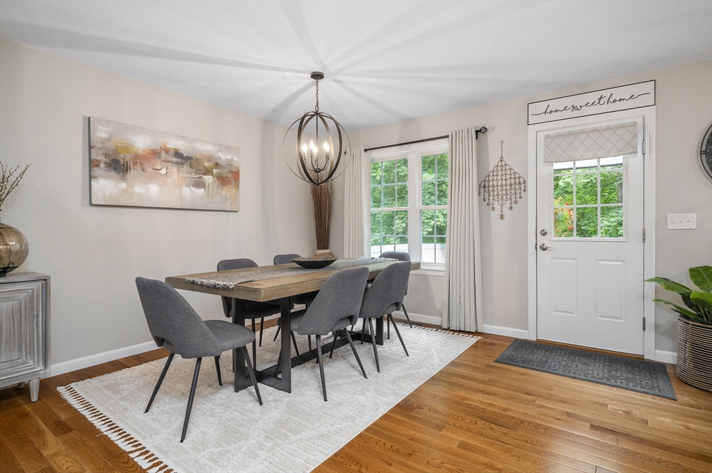 16 Farnum Street, Unit 16 Uxbridge, MA 01569 - Photo 8 of 34 a view of a dining room with furniture window and wooden floor