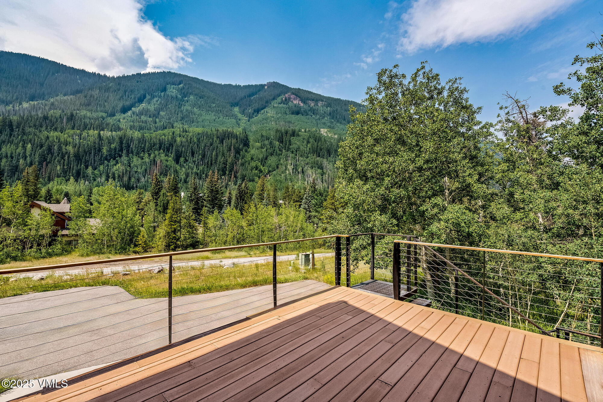 4545 Big Horn Road Vail, CO 81657 - Photo 49 of 49 a view of a balcony with mountain view