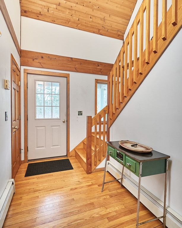 130 Coles Meadow Road Northampton, MA 01060 - Photo 4 of 42 a view of an entryway with wooden floor