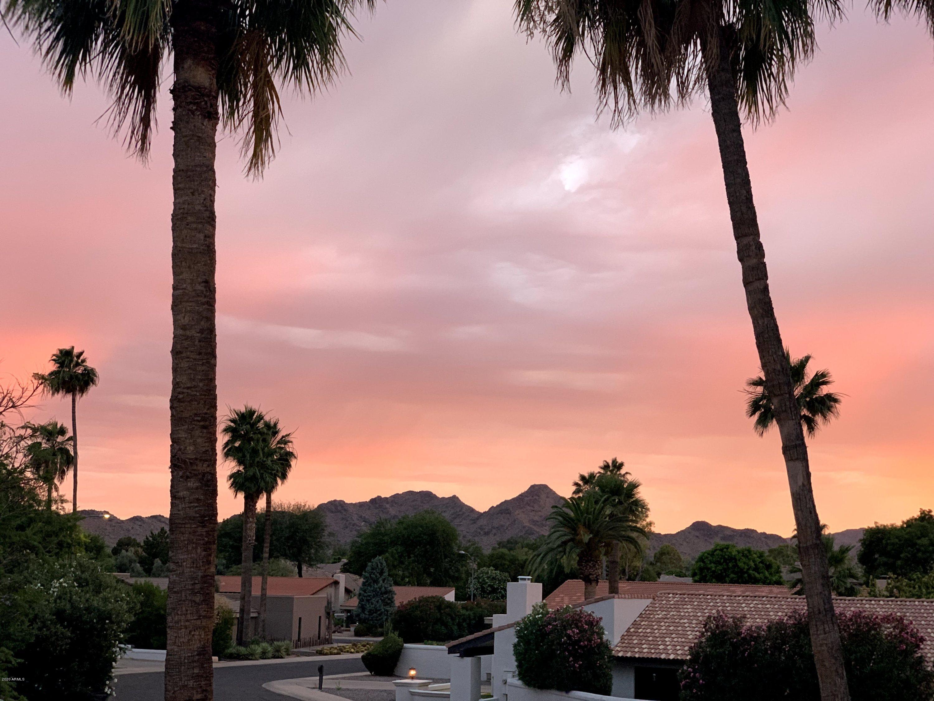 7475 East Raintree Court Scottsdale, AZ 85258 - Photo 37 of 38 a view of lake with palm trees