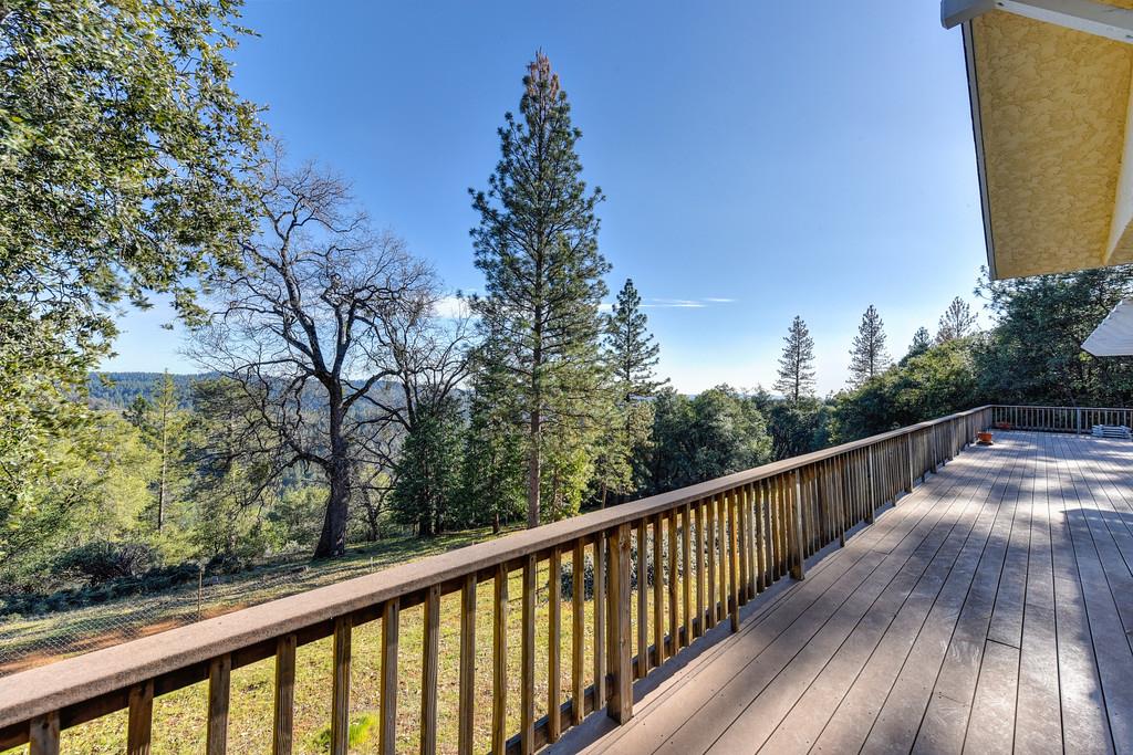 24200 Golden Ridge Drive Volcano, CA 95689 - Photo 37 of 58 a view of balcony with wooden floor