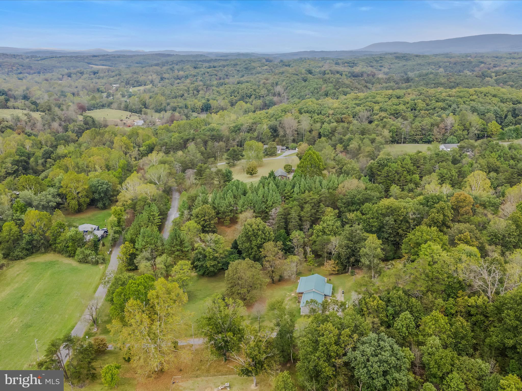 3939 Virginia Line Road Berkeley Springs, WV 25411 - Photo 48 of 51 a view of a forest with a street