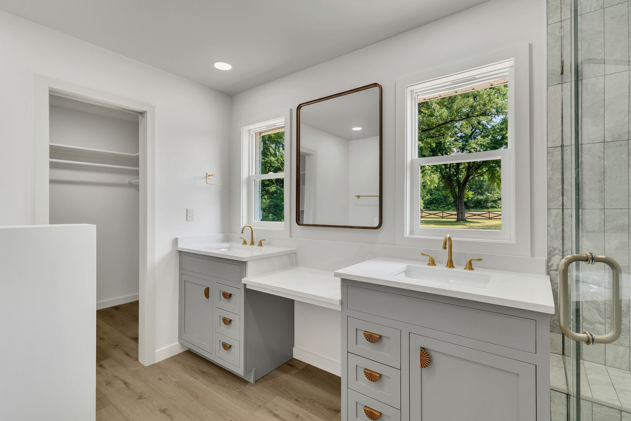 1441 Compton Road Murfreesboro, TN 37130 - Photo 14 of 26 a bathroom with a double vanity sink mirror and double