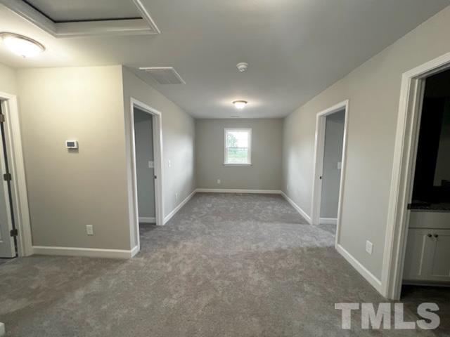 620 Ballance Road Fremont, NC 27830 - Photo 26 of 40 a view of hallway with window and flat screen tv