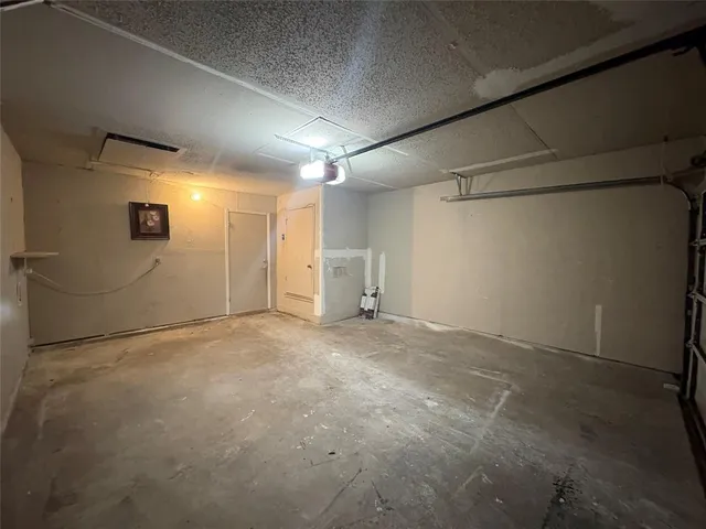 a view of empty room