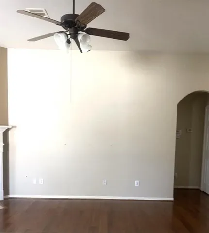 a view of a small space