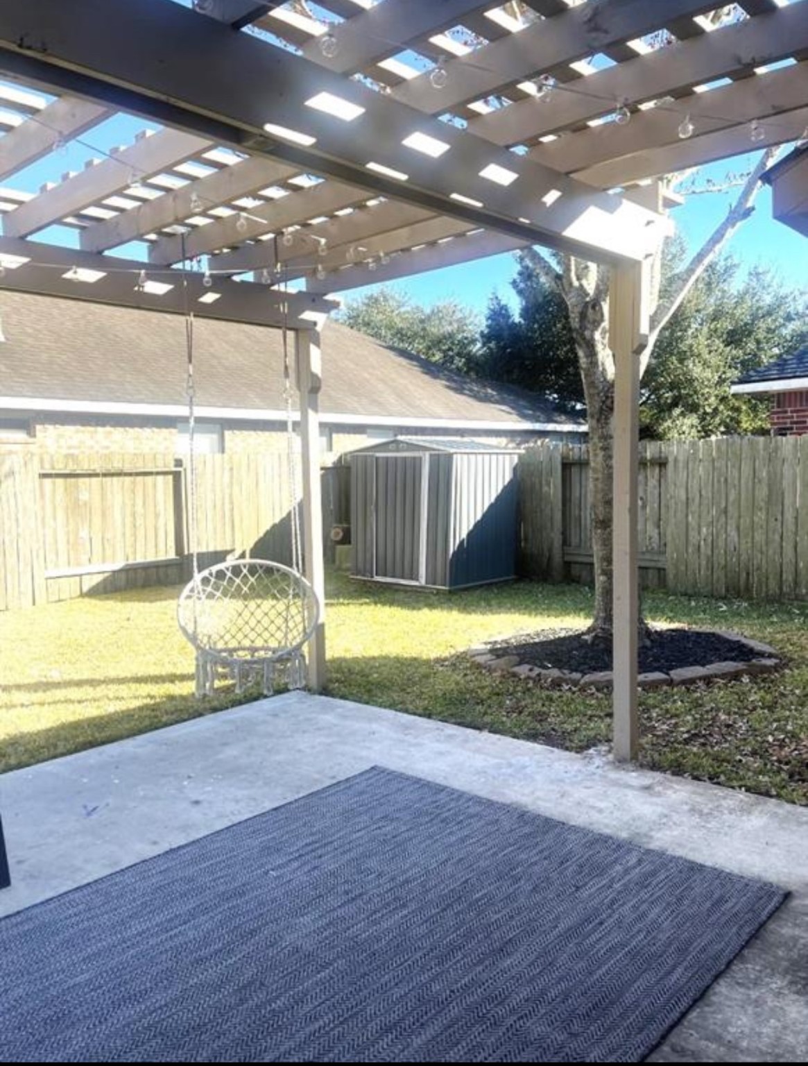 21942 Gosling Cedar Place Spring, TX 77388 - Photo 3 of 40 a view of yard with patio