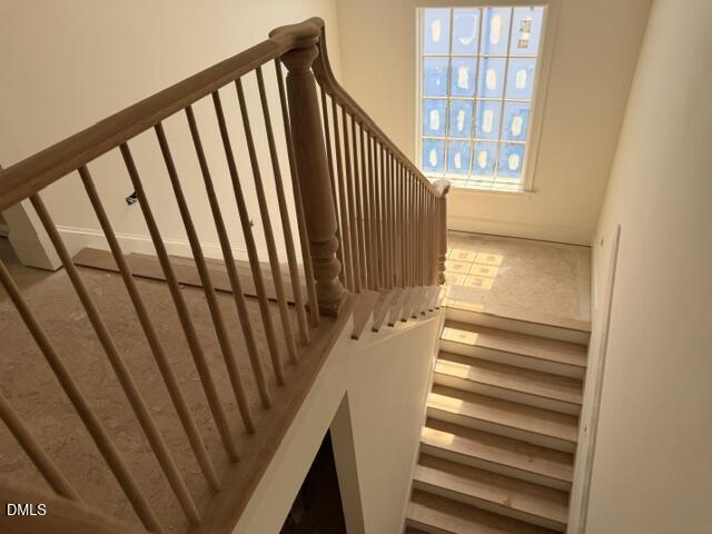 7117 North Ridge Drive Raleigh, NC 27615 - Photo 34 of 91 staircase