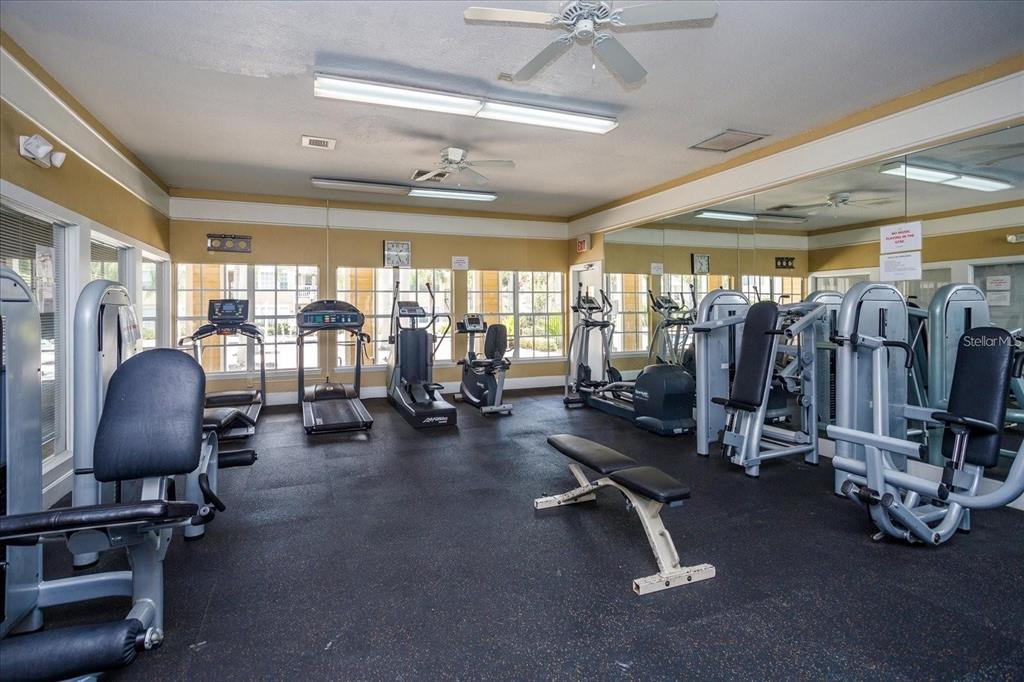 1083 South Hiawassee Road, Unit 617 Orlando, FL 32835 - Photo 12 of 12 a view of a room with gym equipment