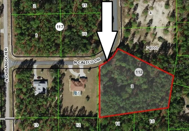 $120,000 | 5677 North Calico Drive, Beverly Hills, FL 34465