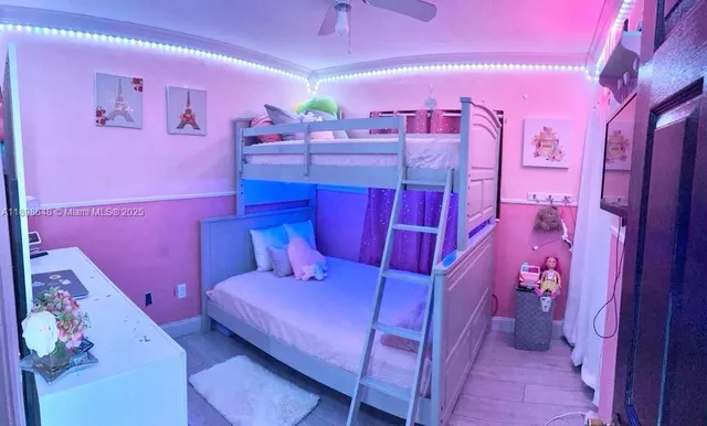 a bed room with a bed