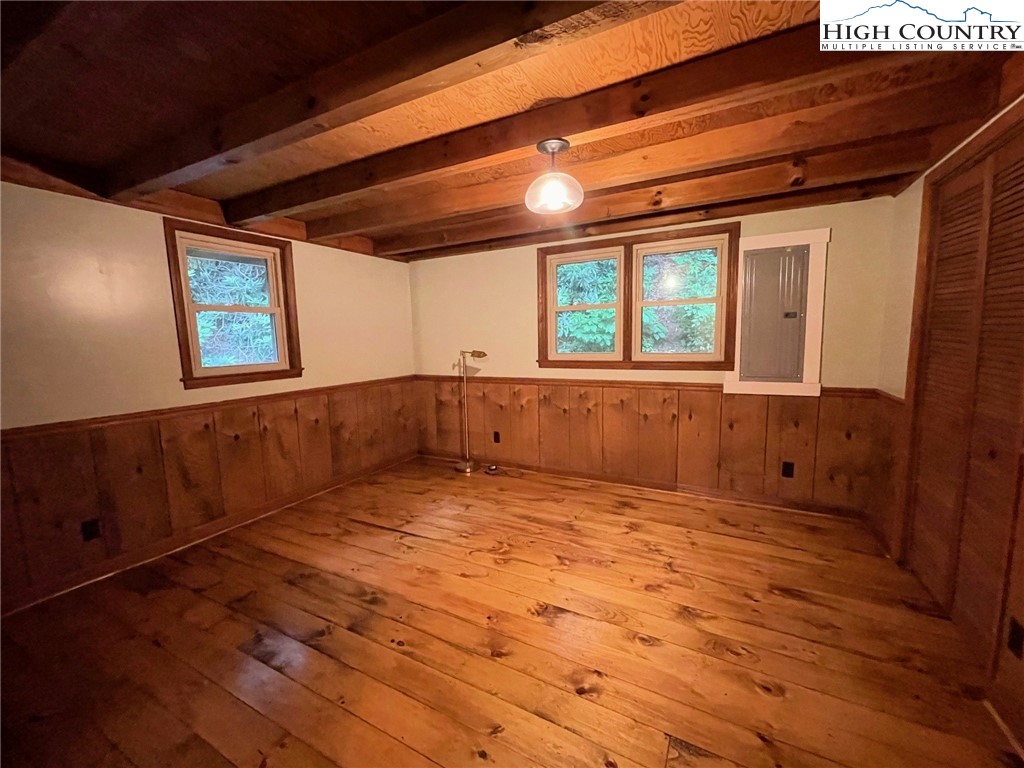 217 Holiday Hills Drive Boone, NC 28607 - Photo 33 of 47 a view of an empty room with a window