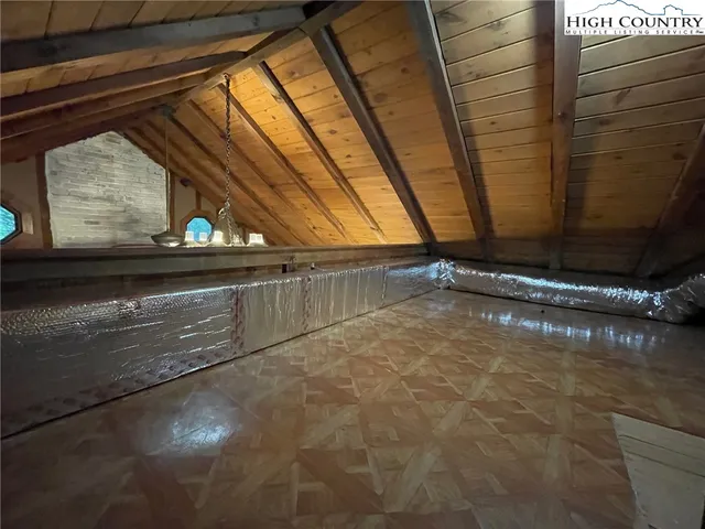 a backyard of a house