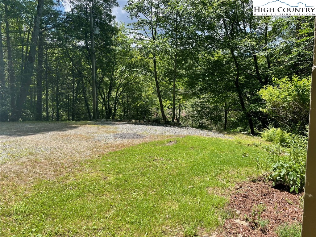 217 Holiday Hills Drive Boone, NC 28607 - Photo 43 of 47 a view of outdoor space with a garden and trees