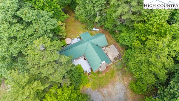217 Holiday Hills Drive Boone, NC 28607 - Photo 46 of 47 an aerial view of a house with a yard basket ball court and outdoor seating