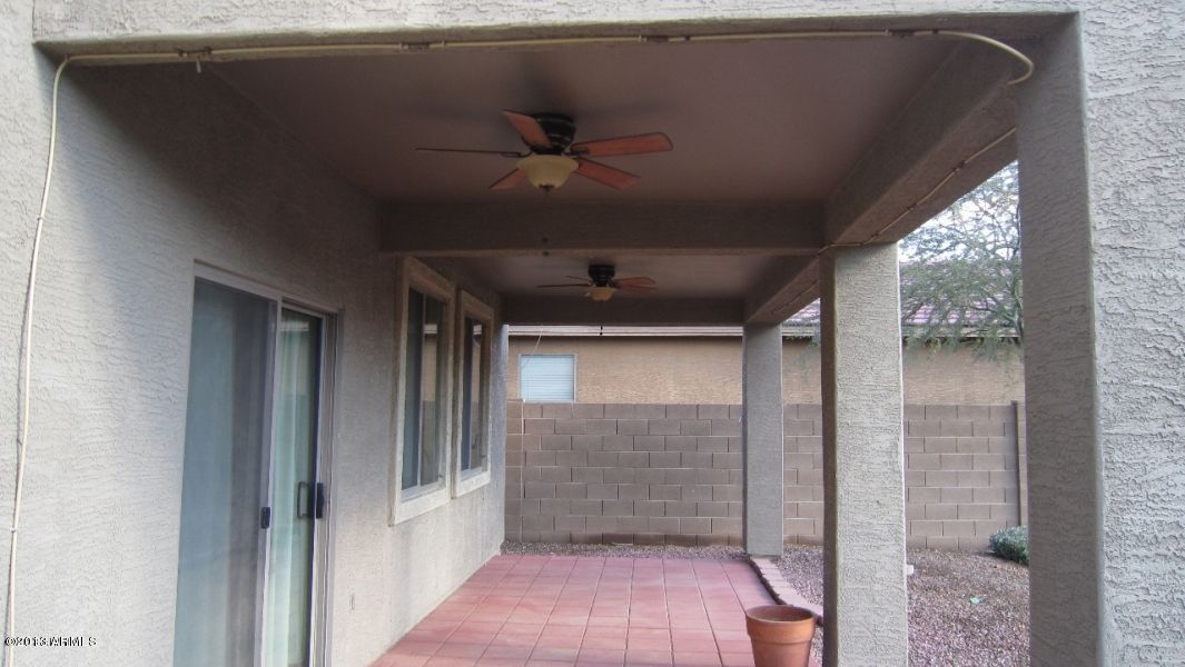 44107 Roth Road Maricopa, AZ 85138 - Photo 34 of 41 covered patio with fans