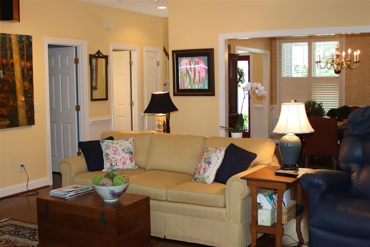 8119 Dreamy Way Raleigh, NC 27613 - Photo 15 of 30 Another view of the spacious and comfortable living room. Living Room