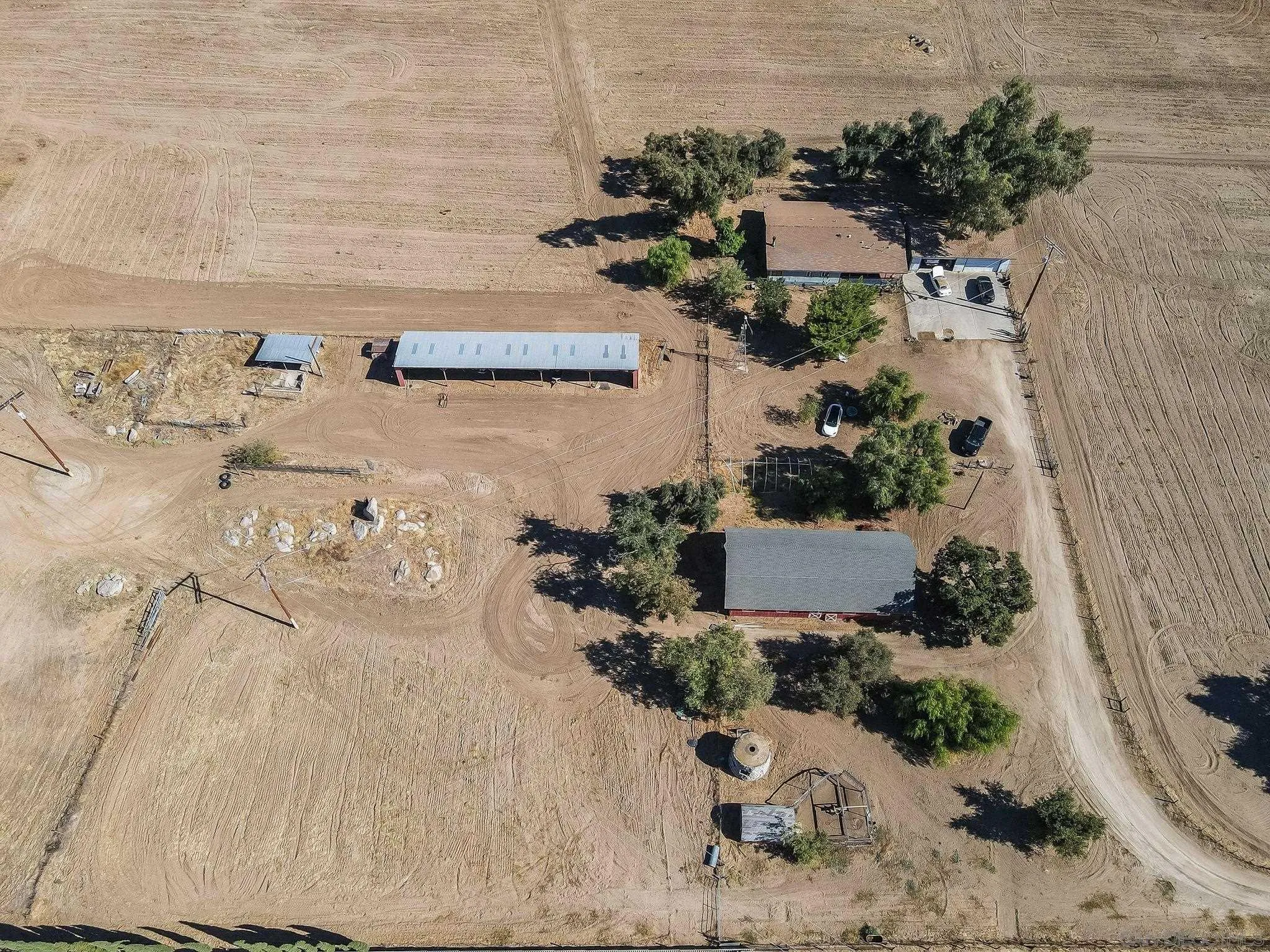 1070 Harris Ranch Road Potrero, CA 91963 - Photo 50 of 58 an aerial view of a house with a yard