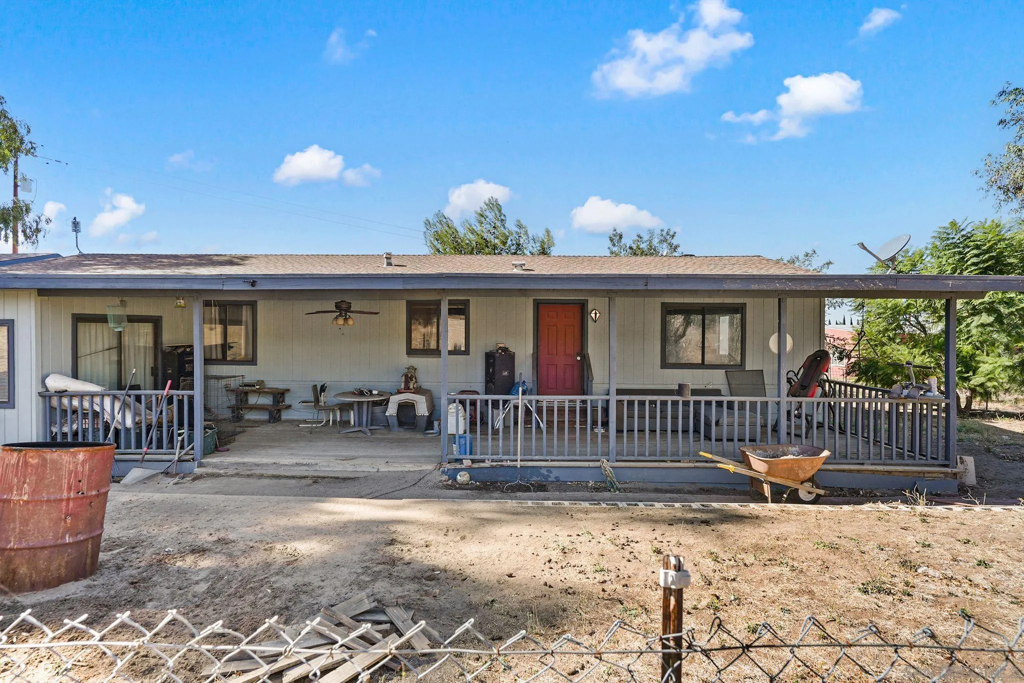 1070 Harris Ranch Road Potrero, CA 91963 - Photo 6 of 58 a front view of house with a patio