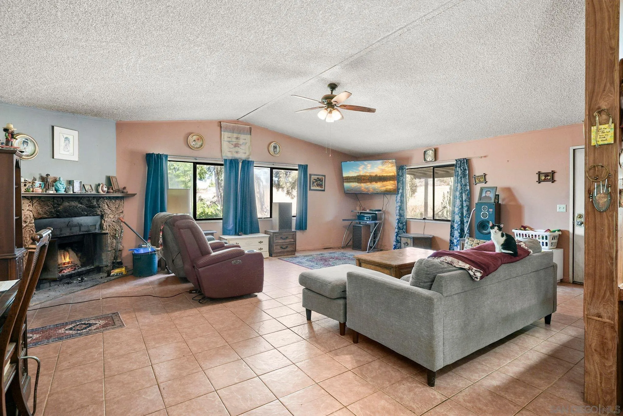 1070 Harris Ranch Road Potrero, CA 91963 - Photo 10 of 58 a living room with furniture and a window