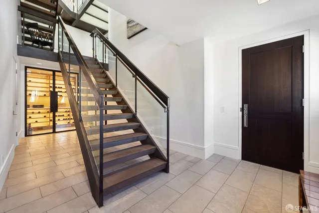 a view of an entryway