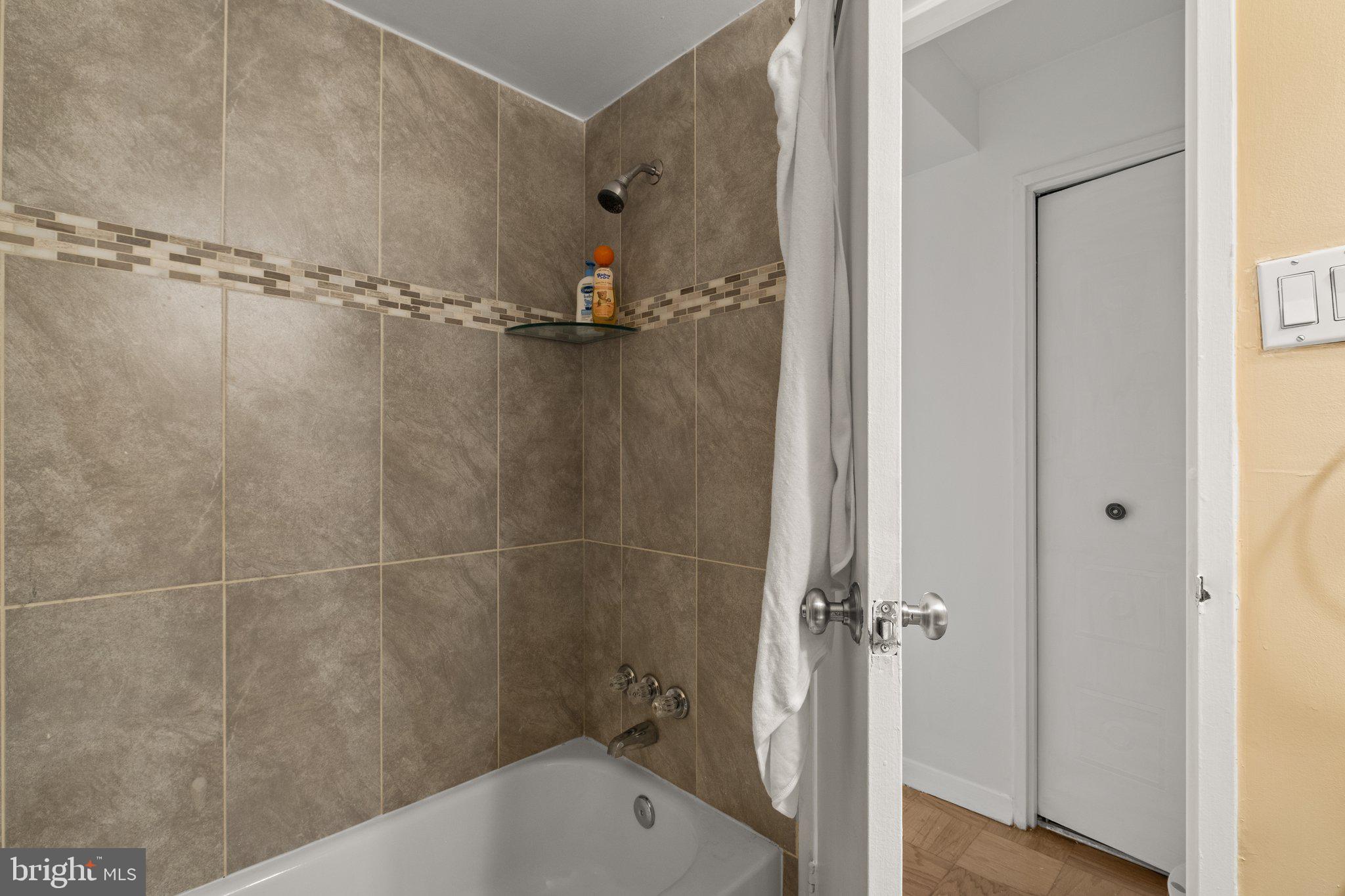 1900 Lyttonsville Road, Unit 1016 Silver Spring, MD 20910 - Photo 17 of 30 a bathroom with a bathtub and shower