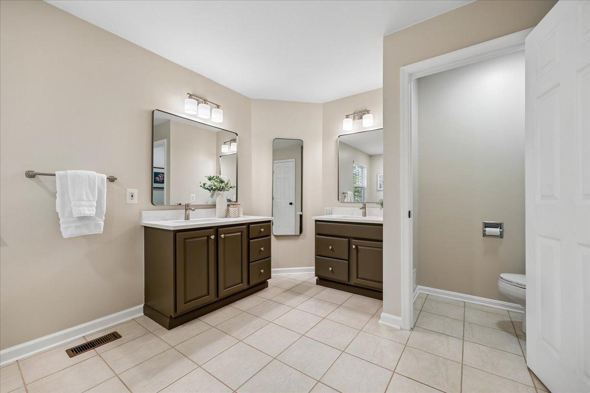 107 Redcloud Court Frederick, MD 21702 - Photo 34 of 78 Primary bath includes dual vanities.