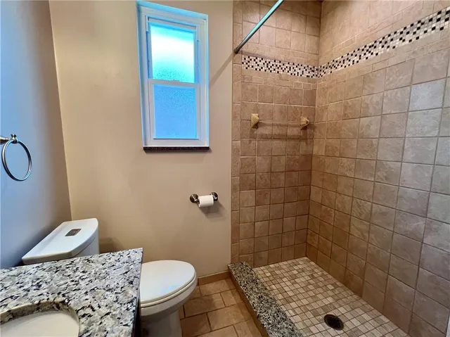 a view of a storage room