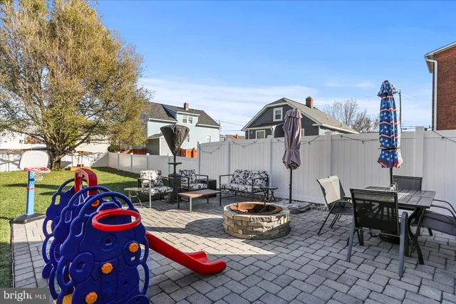 a view of outdoor space patio and barbeque oven