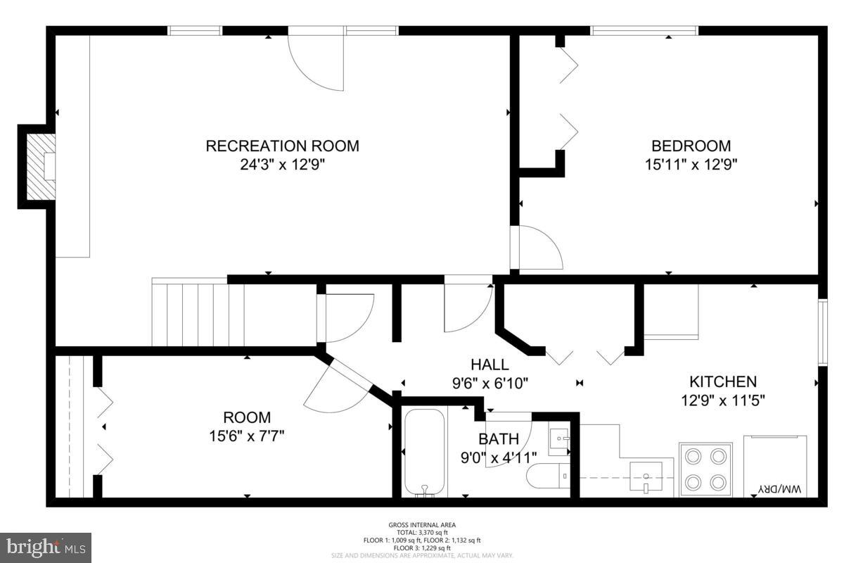 1404 Morningside Drive Silver Spring, MD 20904 - Photo 43 of 43 Lower Level Floor Plan