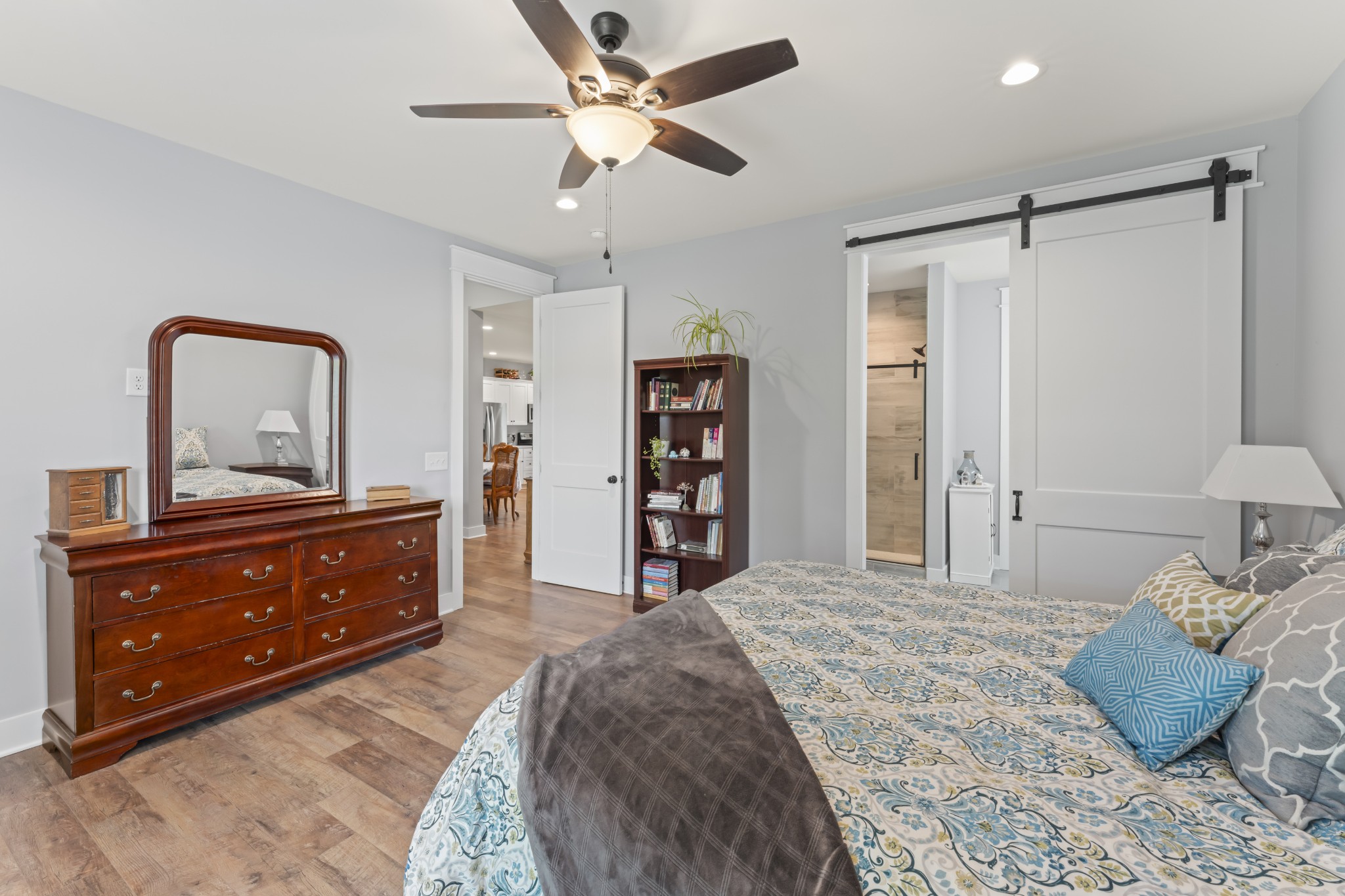 1510 Wade Brown Road Lewisburg, TN 37091 - Photo 33 of 59 a bedroom with a bed and a dresser