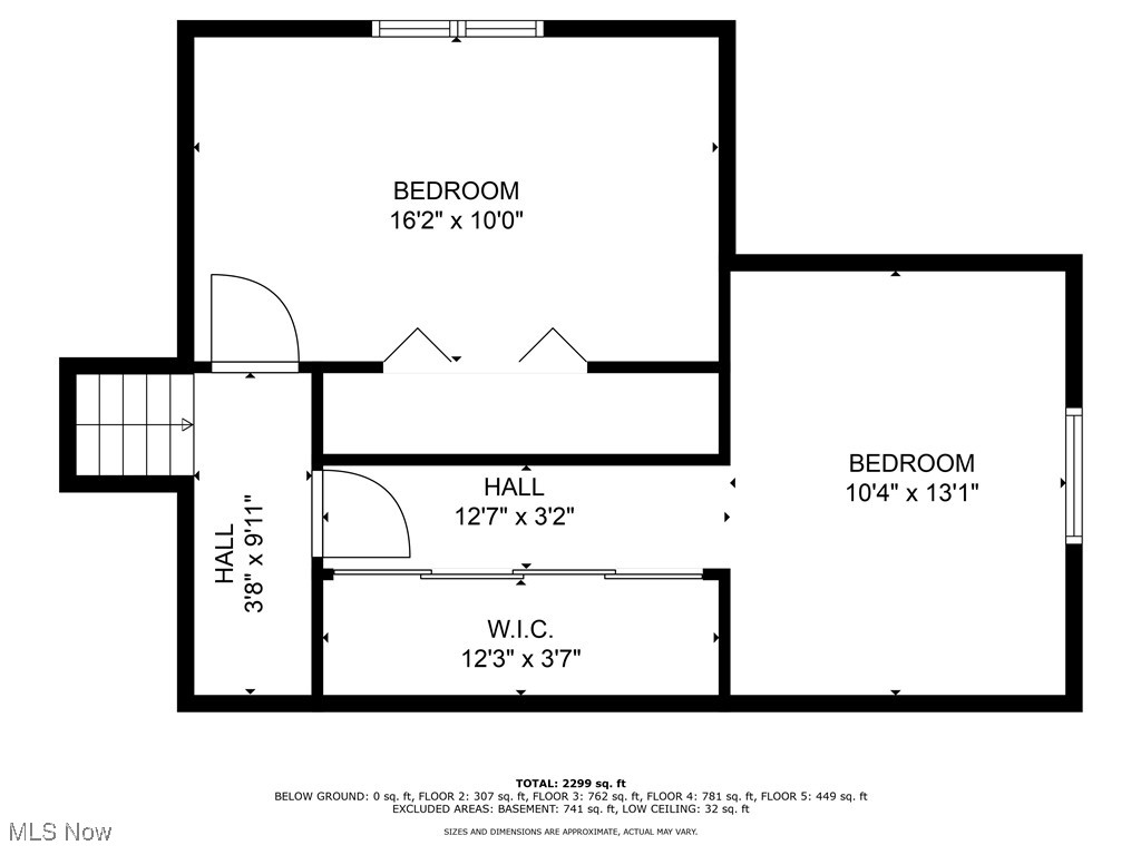 26907 Lake Road Bay Village, OH 44140 - Photo 33 of 33 Floor Plan for the 3rd floor.