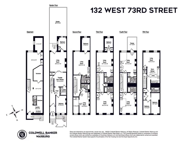 $4,995,000 | 132 West 73rd Street | Upper West Side