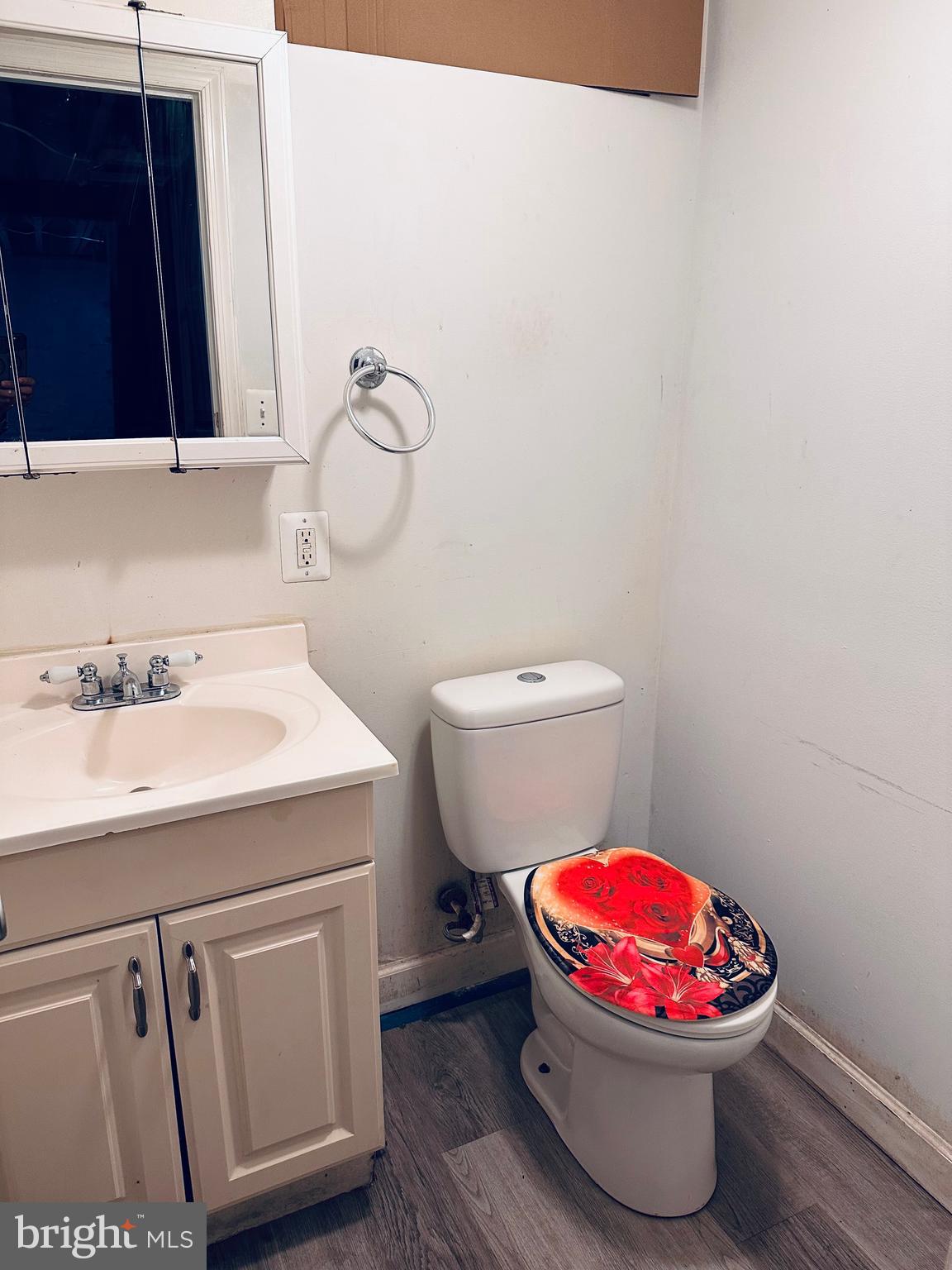 3804 Brooklyn Avenue Baltimore, MD 21225 - Photo 12 of 26 a bathroom with a sink and a toilet