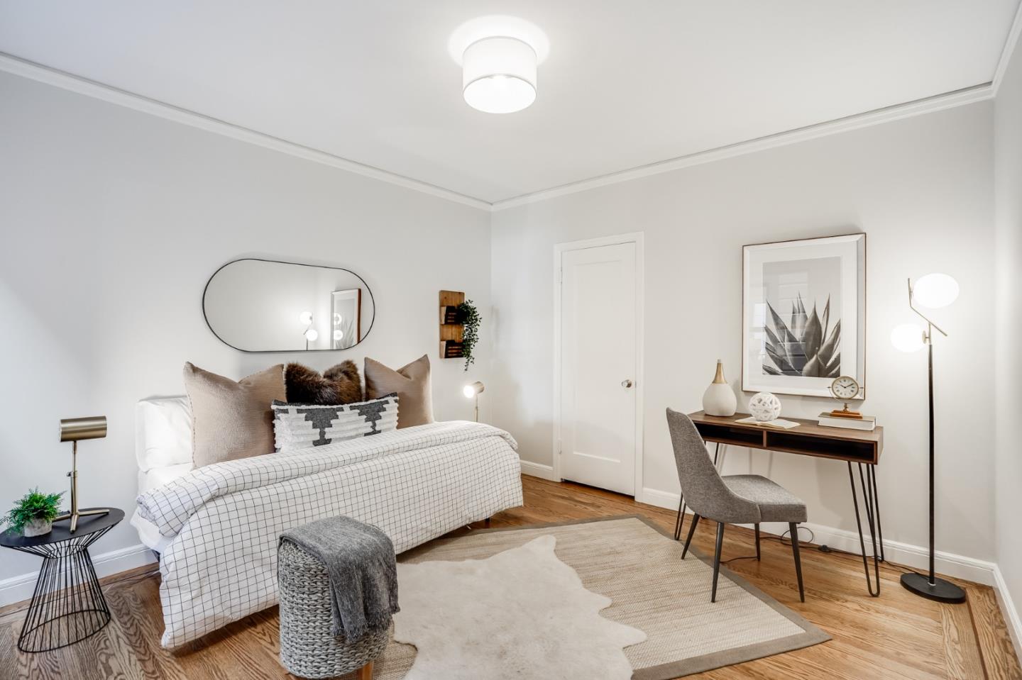 31-33 Boardman Place San Francisco, CA 94103 - Photo 26 of 35 a bedroom with a bed and a table