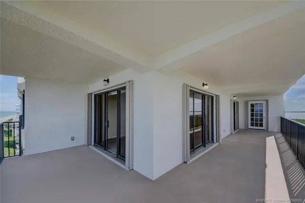 a view of a porch