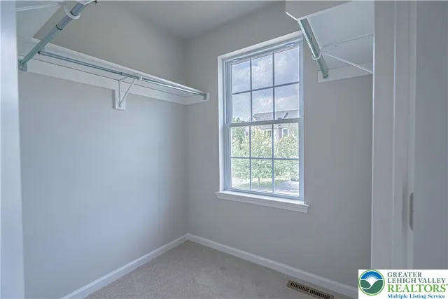 a small space with a window