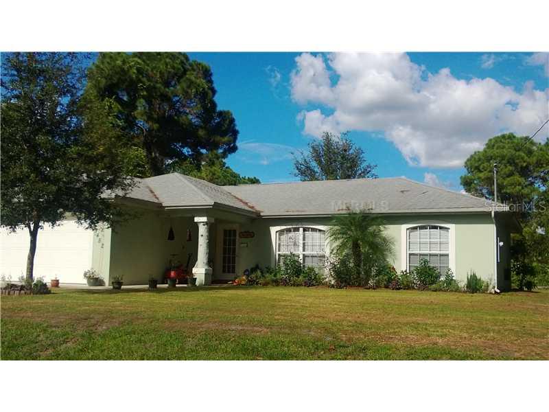 7482 Blutter Road North Port, FL 34291 - Photo 1 of 1 Exterior Front - Wyndemere Built in 2004 Beauty awaits you.