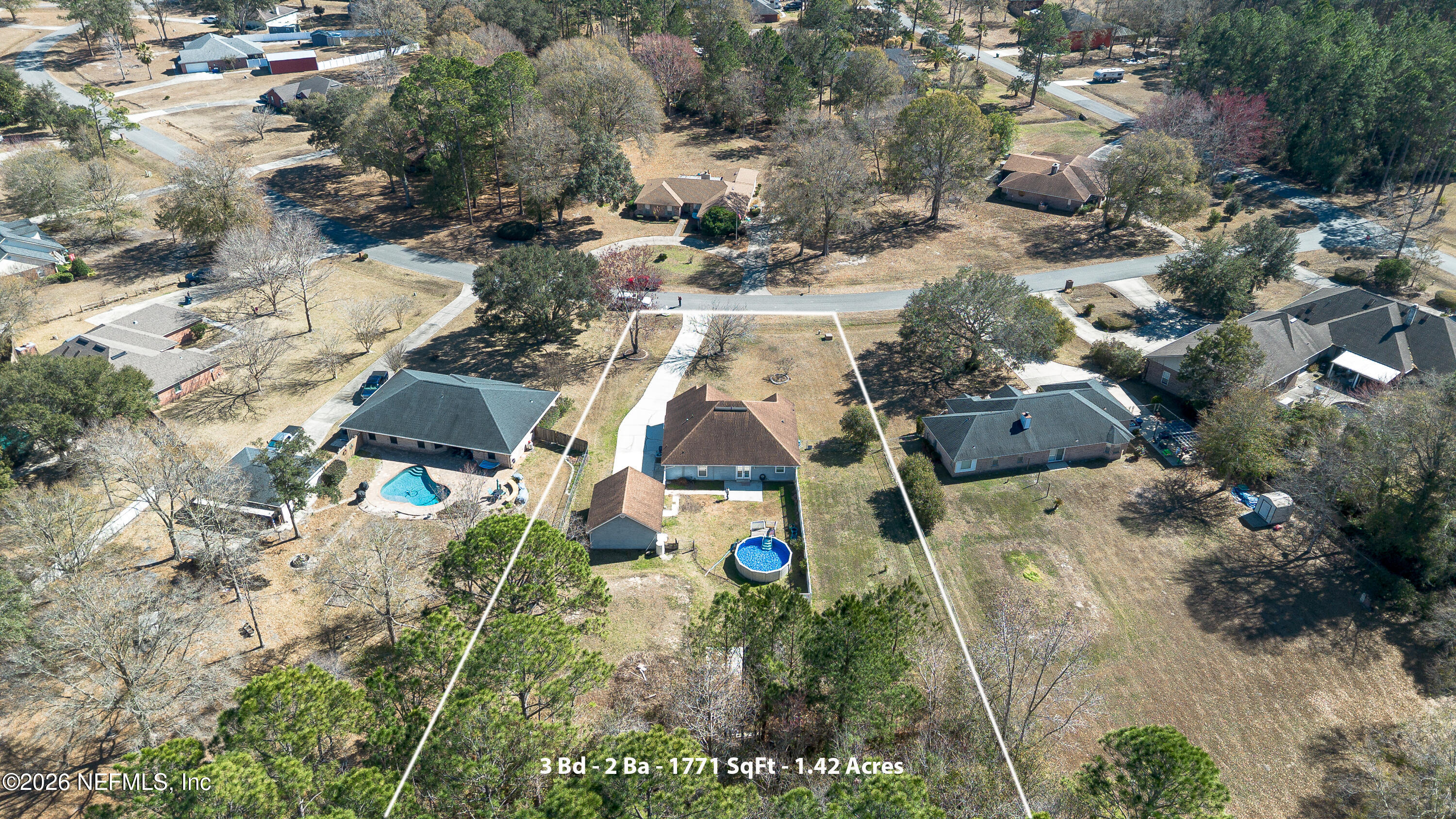 55592 Deer Run Road Callahan, FL 32011 - Photo 34 of 37 Ext Lot Rear