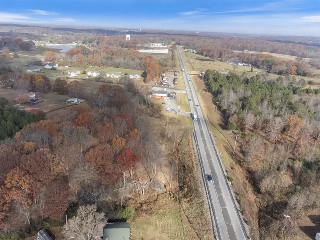 a view of city and ocean