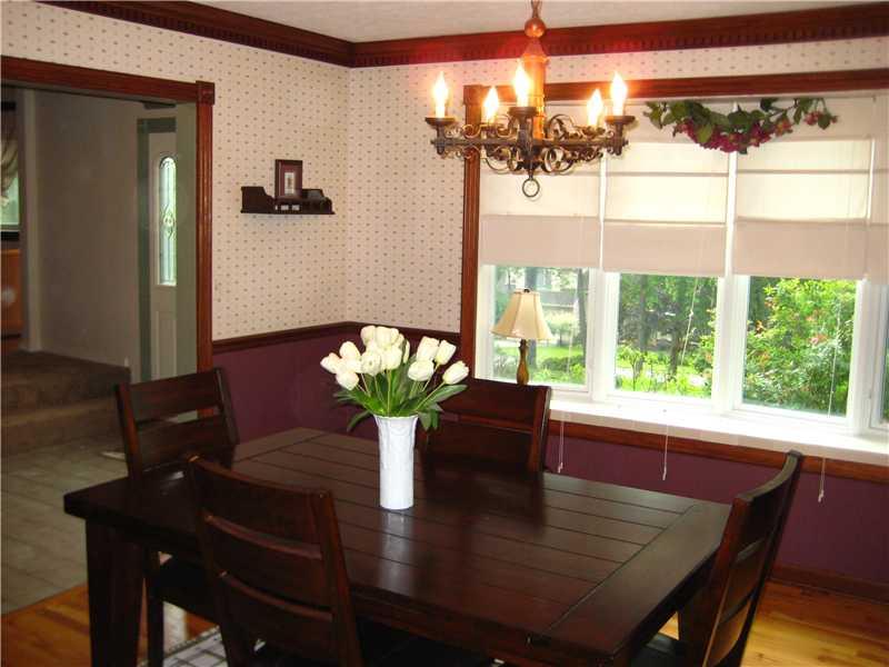 540 McCombs Road Venetia, PA 15367 - Photo 8 of 25 Dining Room. Great place to entertain. New bay window, custom window treatments, wainscoting on walls.